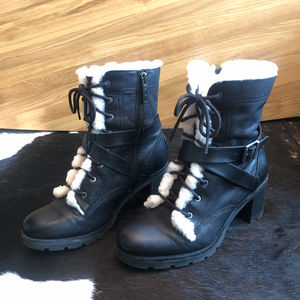 UGG Ingrid Shearling lined Boots Black